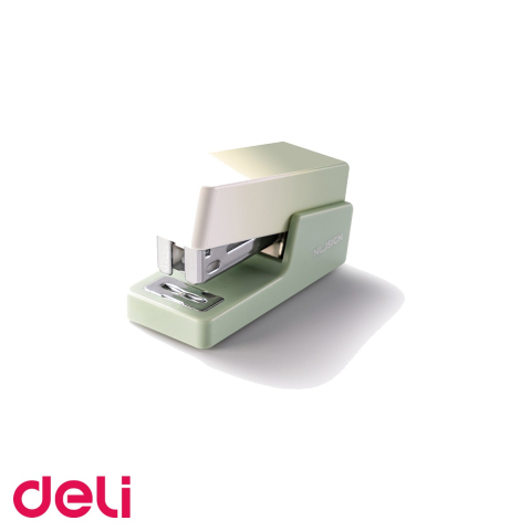 Capsatoare si decapsatoare - Capsator mini Deli Nusign, capacitate 12 coli, capse 24/6, pentru birou si acasa