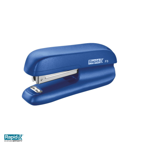 Capsator mini Rapid F5, 10 coli, pentru capse nr. 10, 40x28x95 mm, albastru [3]