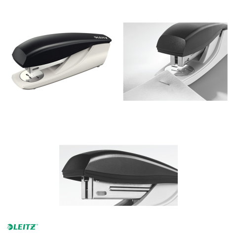 Capsator plastic Leitz 5500 NeXXt Series, capsare 30 coli, 200 capse P3 incluse, negru [3]