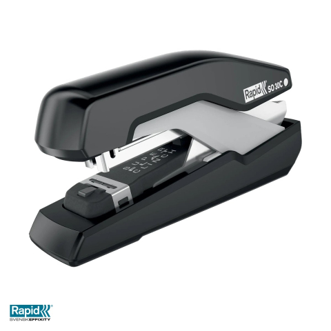 Capsatoare - Capsator Rapid Supreme SO30 Omnipress, 30 coli, pentru capse Omnipress 30, negru