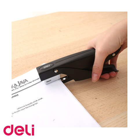 Capsator tip cleste Deli, 30 coli, capse 24/6, pentru birou si uz general [4]