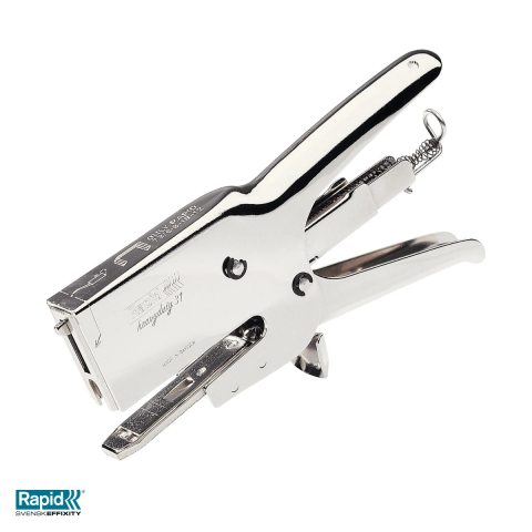 Capsatoare - Capsator tip cleste Rapid HD31, 70 coli, pentru capse 73/6, 73/8, 73/10 si 73/12, argintiu