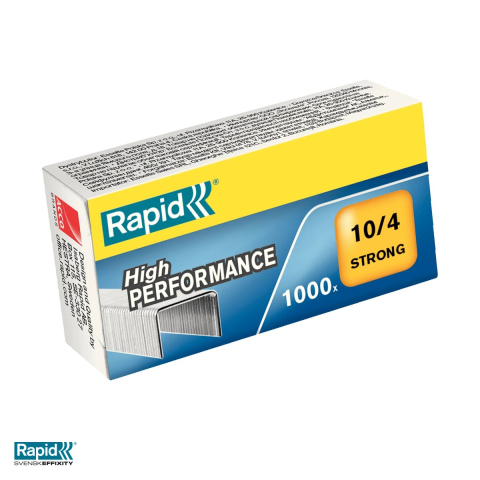 Capse pentru capsator - Capse nr. 10 Rapid Strong, 20 coli, cutie 1000 bucati