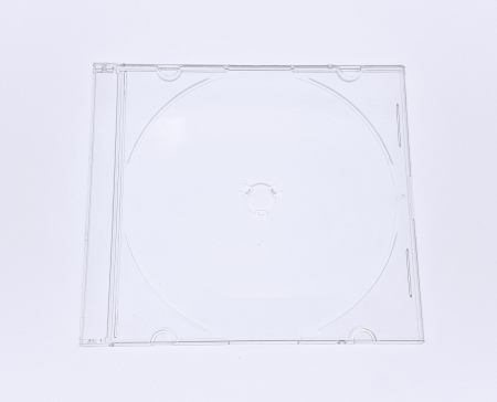 Carcasa CD Slim, Omega 56621, HQ, 5.2mm, transparenta [2]