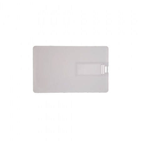 Carcasa USB-01W pentru memorie USB, tip card, din plastic,alb [4]