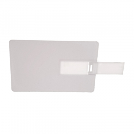 Carcasa USB-01W pentru memorie USB, tip card, din plastic,alb [1]