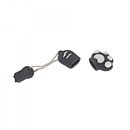 Carcasa USB-11B , pentru memorie USB, figurina din cauciuc, neagra [1]