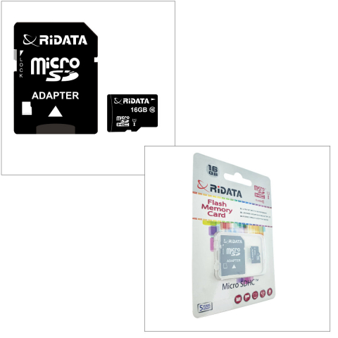 Card memorie 16GB microSDHC UHS-I U1, RiDATA Flash Memory, cu adaptor SD, clasa 10 [3]