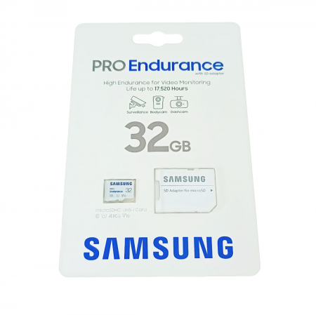 Card microSDHC 32 Gb, Samsung Pro Endurance, U1, V10, 100/30/Mb/s, cu adaptor [4]