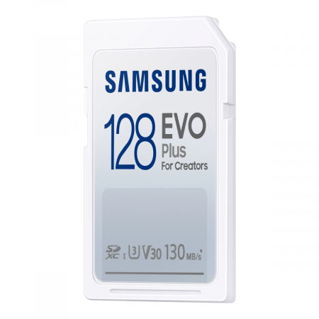 Card SDXC 128 Gb, Samsung Evo Plus for Creators, U3, V30, 130Mb/s [3]