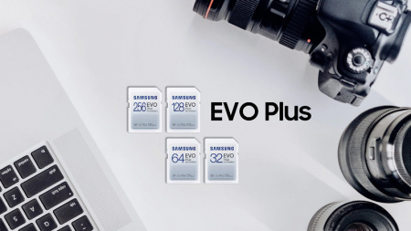Card SDXC 64 Gb, Samsung Evo Plus for Creators, U1, V10, 130Mb/s [6]
