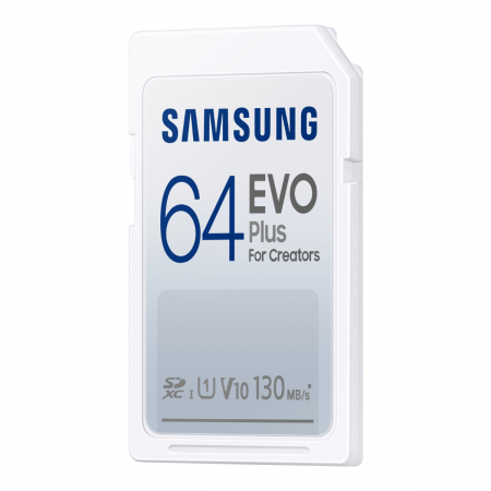 Card SDXC 64 Gb, Samsung Evo Plus for Creators, U1, V10, 130Mb/s [3]