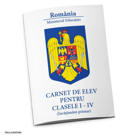 Formulare tipizate - Carnet de elev pentru clasele I-IV, A6
