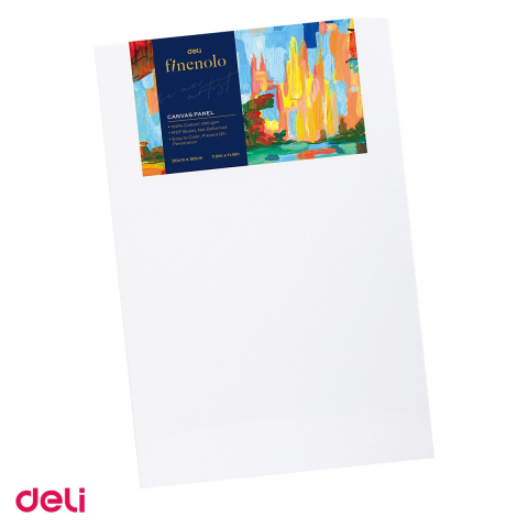 Handmade Creativ si Hobby - Carton panzat pentru pictura Deli, 280 g/mp, 20x30 cm