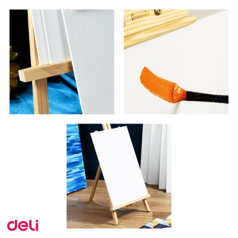 Carton panzat pentru pictura Deli, 280 g/mp, 50x70 cm [3]