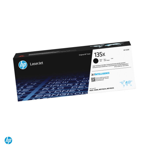 Tonere laser - Cartus toner HP 135X, capacitate mare, randament aproximativ 2.400 de pagini, pentru HP LaserJet M209 si MFP M234, negru, W1350X