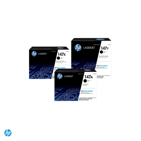 Cartus toner HP 147A, capacitate standard, randament aproximativ 10.500 de pagini, pentru HP LaserJet Enterprise M611, M612, MFP M635, M636, negru, W1470A [3]