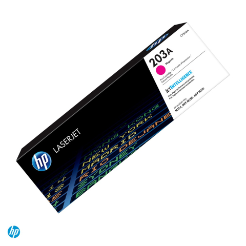 Tonere laser - Cartus toner HP 203A, randament 1.300 de pagini, pentru HP Color LaserJet Pro M254, MFP M280, M281, magenta, CF543A