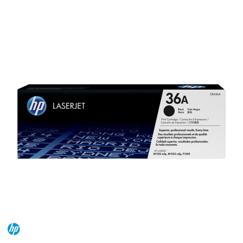 Cartus toner HP 36A, capacitate standard, randament aproximativ 2.000 de pagini, pentru HP LaserJet P1505, negru, CB436A [3]