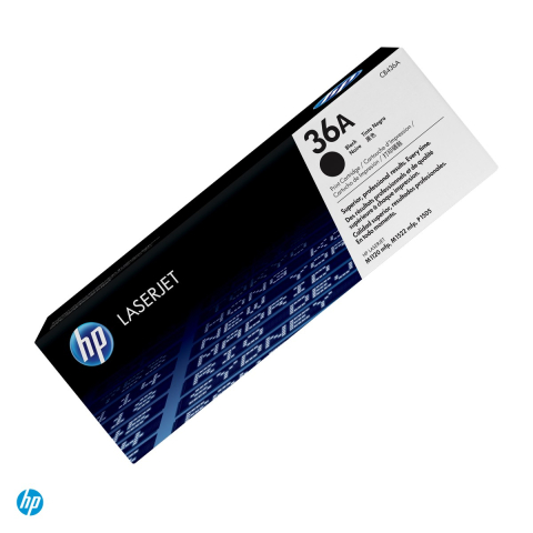 Tonere laser - Cartus toner HP 36A, capacitate standard, randament aproximativ 2.000 de pagini, pentru HP LaserJet P1505, negru, CB436A