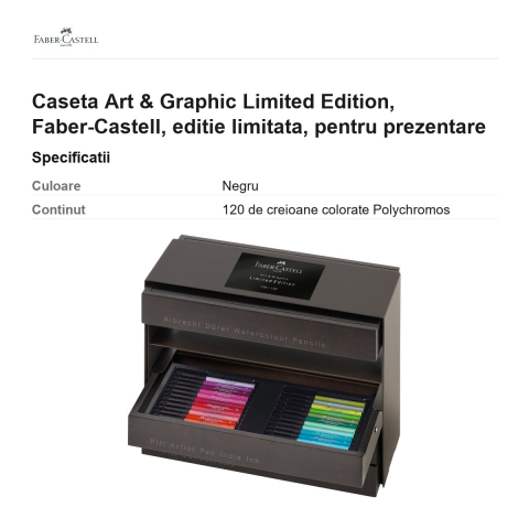 Caseta Art & Graphic Limited Edition, Faber-Castell, editie limitata, pentru prezentare [2]