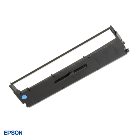 Accesorii imprimante - Caseta ribon Epson pentru imprimante matriciale LX-300+, LX-300+II si LX-350, ribon textil, 4 milioane caractere, negru, C13S015637