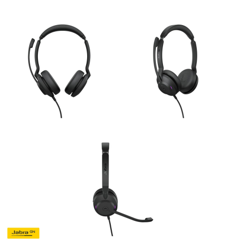 Casti cu fir Jabra Evolve2 30 SE MS Stereo, USB-C/A, doua microfoane, busylight integrat, buton Microsoft Teams, certificate Microsoft Teams, negru, 23189-999-779 [3]