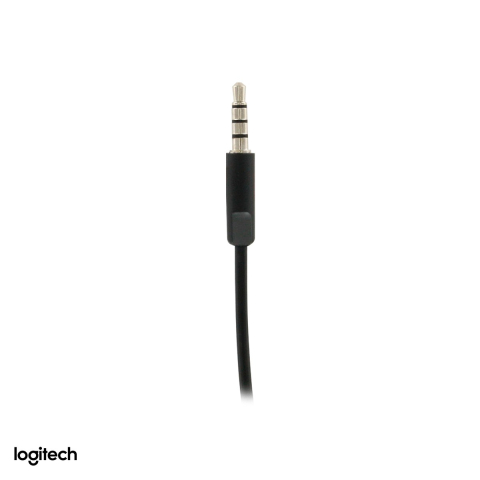 Casti cu fir Logitech H111 Stereo, jack 3,5 mm unic, microfon rotativ 180 de grade, certificate Works With Chromebook, negru, 981-000593 [4]