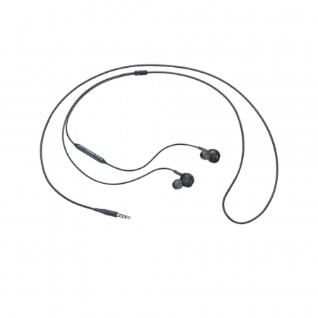 Casti cu microfon, Samsung AKG EO-IG955 GALAXY S10, control pe fir, cablu 115 cm, conector jack 3.5mm, negre [3]