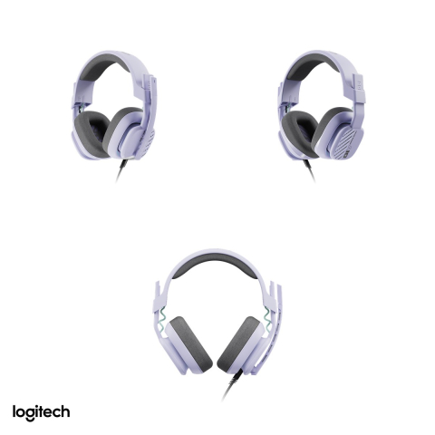 Casti gaming cu fir Logitech G Astro A10 Gen 2, jack 3,5 mm, difuzoare de 32 mm, microfon flip-to-mute, volum pe cablu, lila, 939-002078 [3]