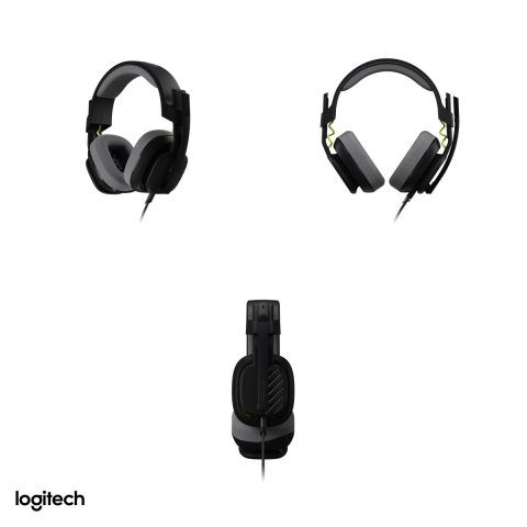 Casti gaming cu fir Logitech G Astro A10 Gen 2 pentru PlayStation, jack 3,5 mm, difuzoare de 32 mm, microfon flip-to-mute, volum pe cablu, negru, 939-002057 [3]