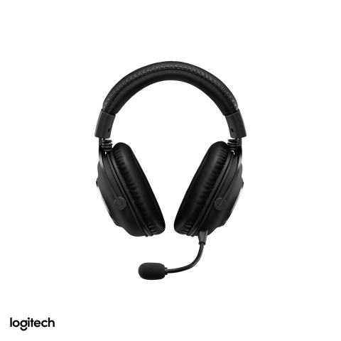 Casti gaming cu fir Logitech G PRO X cu BLUE VO!CE, difuzoare PRO-G de 50 mm, placa de sunet USB si jack 3,5 mm, microfon detasabil, negru, 981-000818 [3]