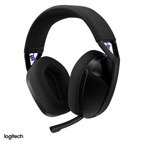 Casti Gaming - Casti gaming wireless Logitech G321 LIGHTSPEED si Bluetooth 5.2, peste 20 h autonomie, difuzoare de 40 mm, microfon flip-to-mute, 210 g, negru, 981-001563