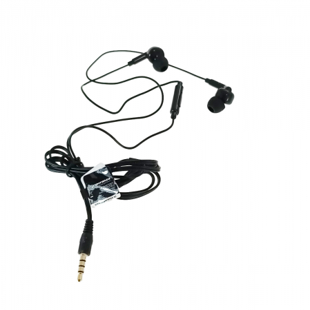 Casti - Casti in-ear cu microfon, Esperanza HI-FI Sound, conector tip Jack 3.5 mm, control pe fir, lungime cablu 120 cm, negre