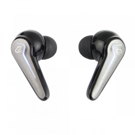 Casti In-Ear wireless TWS, Esperanza Xenon 95840, Bluetooth v.5.0, cu statie de incarcare, negre [2]