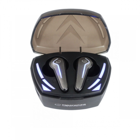 Casti In-Ear wireless TWS, Esperanza Xenon 95840, Bluetooth v.5.0, cu statie de incarcare, negre [5]