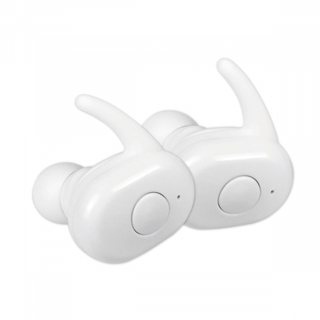 Casti In-Ear wireless TWS, Freestyle 45144, Bluetooth v.5.0, cu statie de incarcare, albe [1]