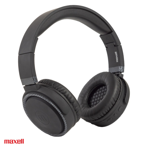 Casti - Casti on-ear fara fir Maxell B52-BT, Bluetooth, pliabile, cu microfon si cablu jack 3.5 mm, negre