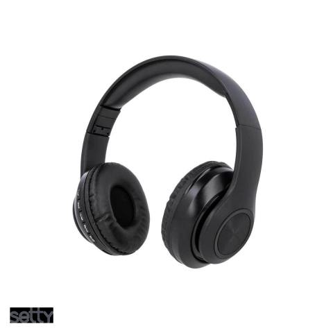 Accesorii IT - Casti on-ear Setty, Bluetooth, cu radio FM, negre