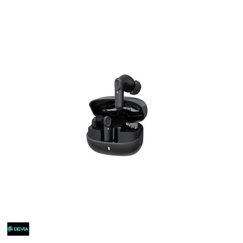 Accesorii IT - Casti true wireless Devia TWS Pro 1, Bluetooth, cu ANC, cu microfon, pentru sport, negre