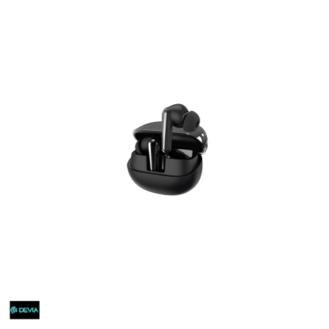 Accesorii IT - Casti true wireless Devia TWS Star E4, Bluetooth, cu ANC, cu microfon, pentru sport, negre