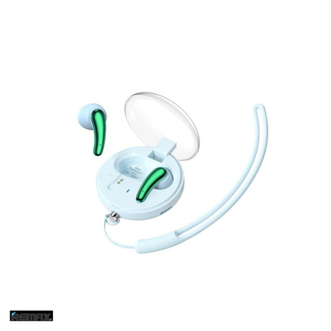 Accesorii IT - Casti true wireless Remax C1, Bluetooth, albastre