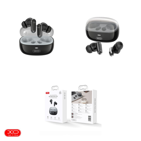 Casti true wireless XO G42, Bluetooth, cu ANC, cu microfon, negre [3]