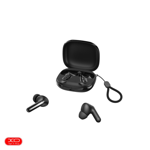Accesorii IT - Casti true wireless XO G53, Bluetooth, cu ANC, cu microfon, negre