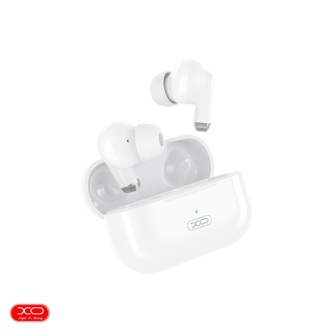 Accesorii IT - Casti true wireless XO X40, Bluetooth, cu microfon, albe