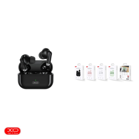 Casti true wireless XO X40, Bluetooth, cu microfon, negre [3]