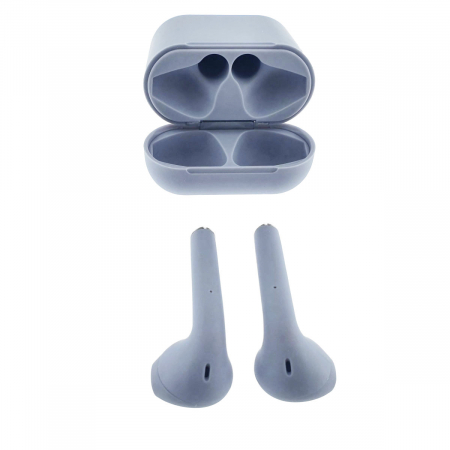 Casti wireless Bluetooth v.5.0, inPods 12 Simple, Touch Control, carcasa de incarcare, gri [1]