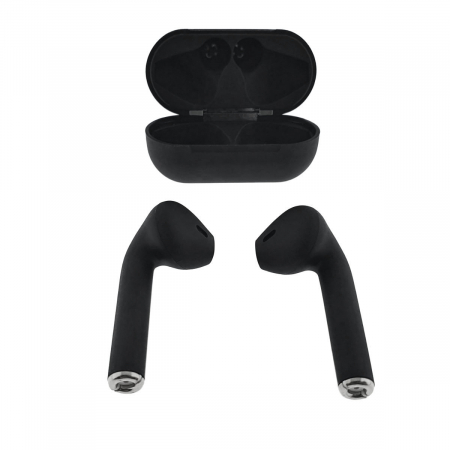 Accesorii IT - Casti wireless Bluetooth v.5.0, inPods 12 Simple, Touch Control, carcasa de incarcare, negre