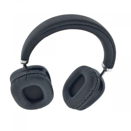 Casti Wireless JELLICO HD1 Stereo cu microfon, baterie 400 mAh, bluetooth 5.3, control muzica/apeluri, reglabile, AUX In 3.5mm, compatibilitate universala, negre [1]