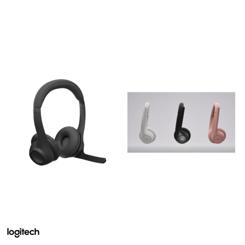 Casti wireless Logitech Zone 300, Bluetooth 5.3 multipoint, pana la 20 h ascultare, doua microfoane cu reducere a zgomotului, 122 g, negru, 981-001407 [4]